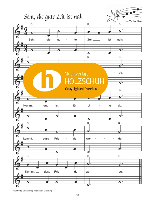 Seht, die gute Zeit ist nah